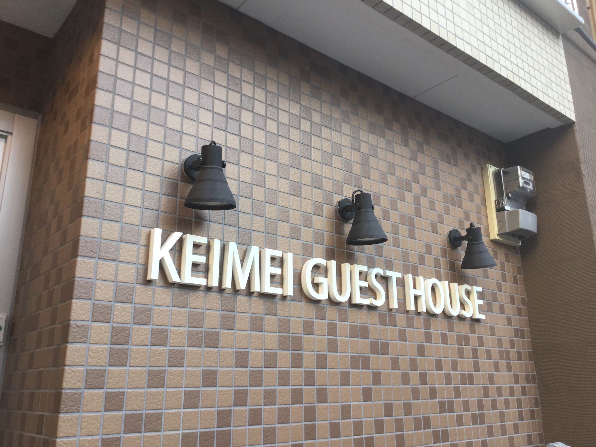 Keimei Guest House Osaka Eksteriør billede